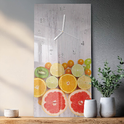 Reloj vertical Fruta