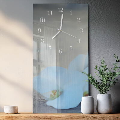 Reloj vertical Orquídea