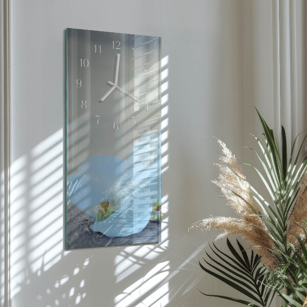 Reloj vertical Orquídea