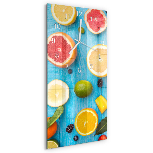 Reloj vertical Fruta