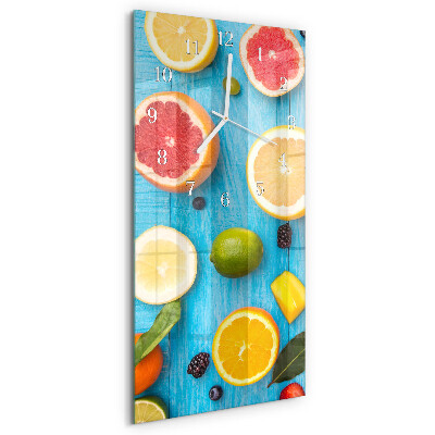 Reloj vertical Fruta