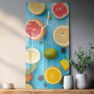 Reloj vertical Fruta