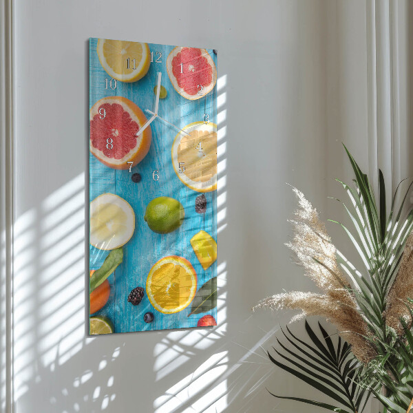 Reloj vertical Fruta