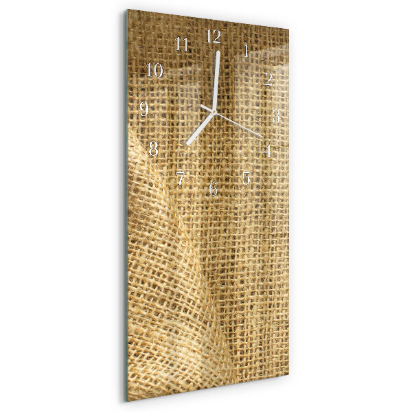 Reloj vertical Tejido textil