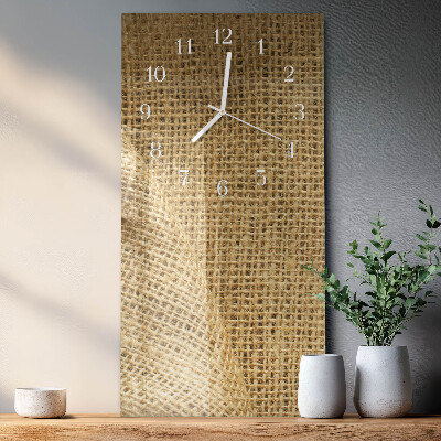 Reloj vertical Tejido textil