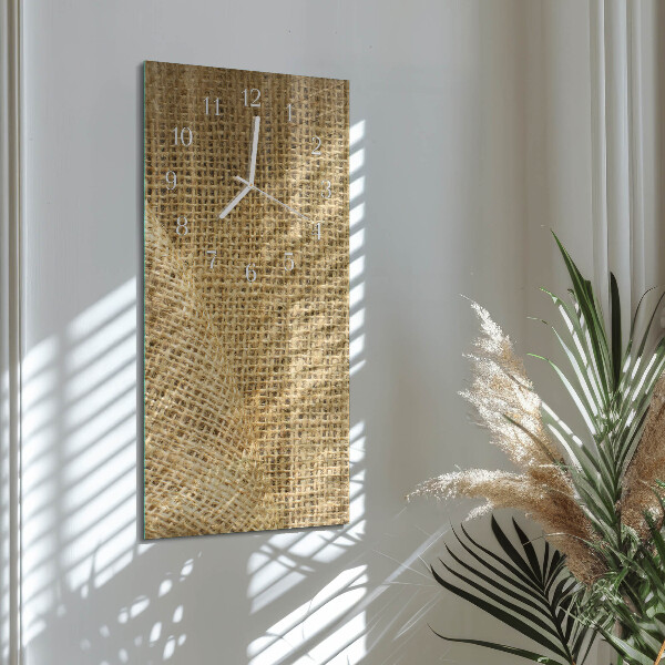 Reloj vertical Tejido textil