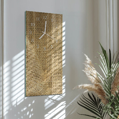 Reloj vertical Tejido textil