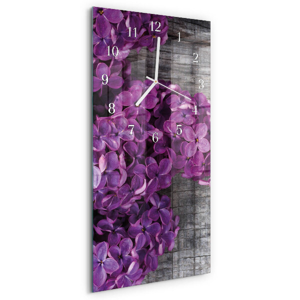 Reloj vertical Flores