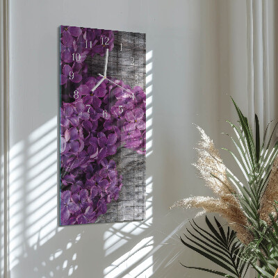 Reloj vertical Flores