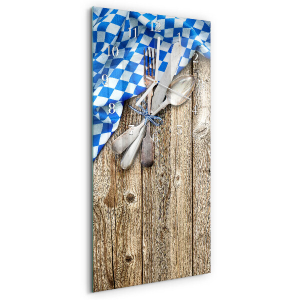 Reloj vertical Placa de madera bávara
