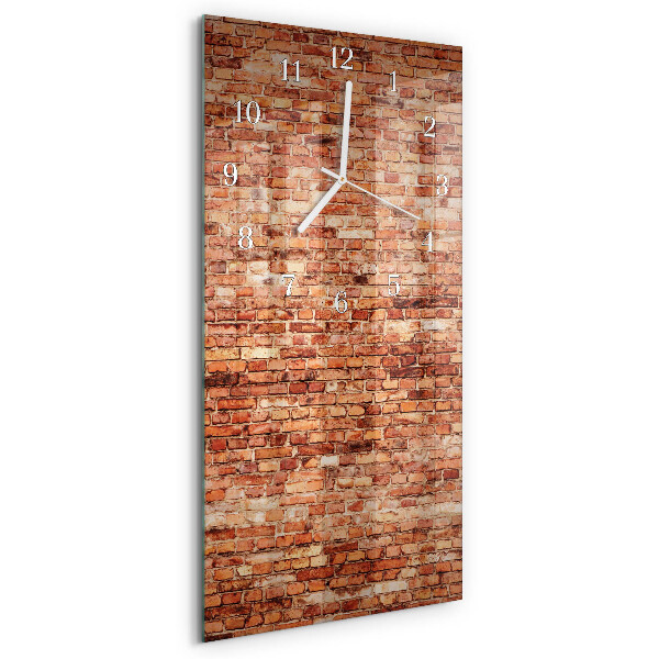 Reloj vertical Muro de ladrillo