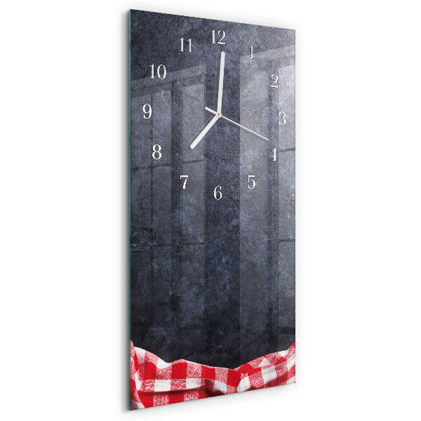 Reloj vertical Mesa de mármol
