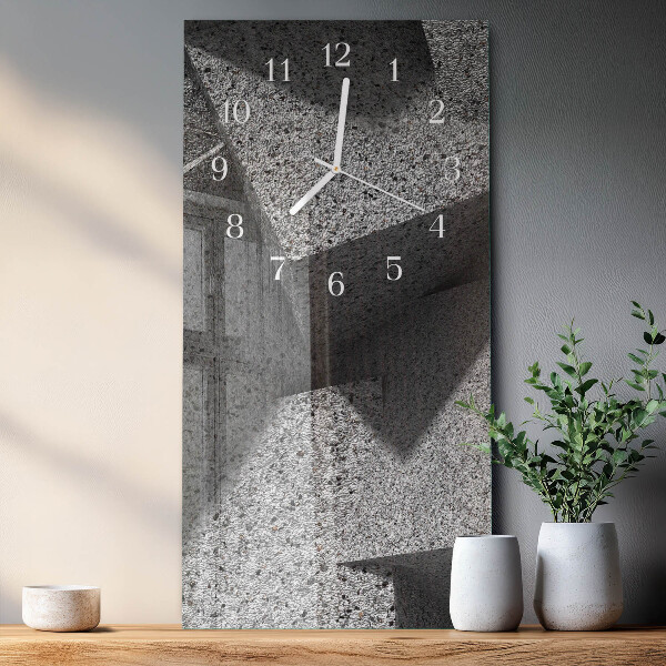Reloj vertical Mesa de mármol