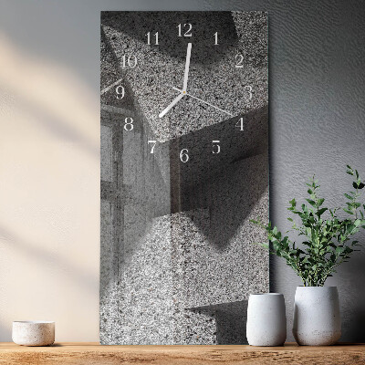 Reloj vertical Mesa de mármol