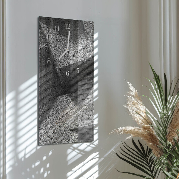 Reloj vertical Mesa de mármol