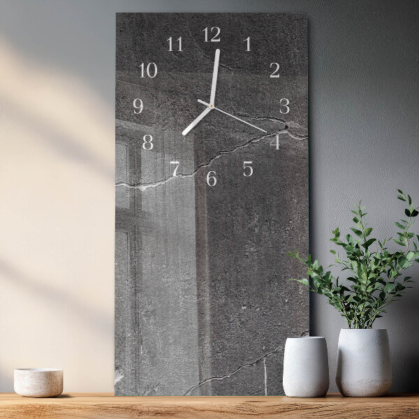 Reloj vertical Muro de piedra
