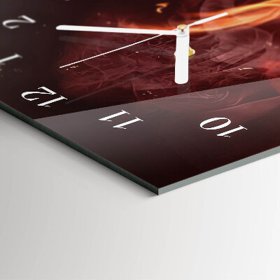 Reloj vertical Fuego