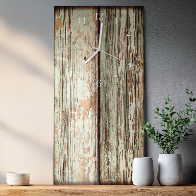 Reloj vertical Pared de madera