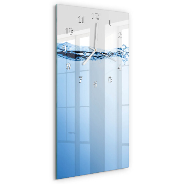 Reloj vertical Agua