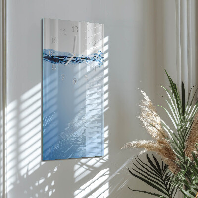 Reloj vertical Agua