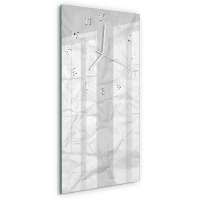 Reloj vertical Papel