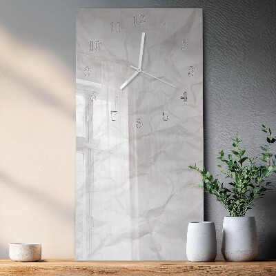 Reloj vertical Papel
