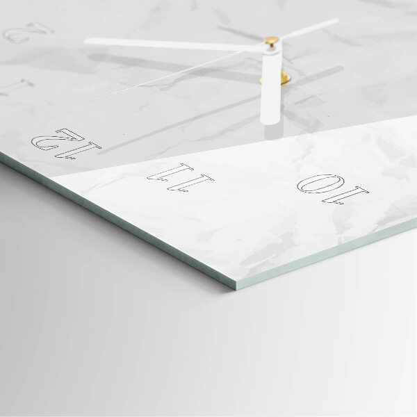Reloj vertical Papel