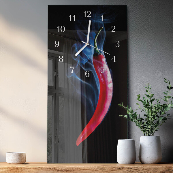 Reloj vertical Pimienta
