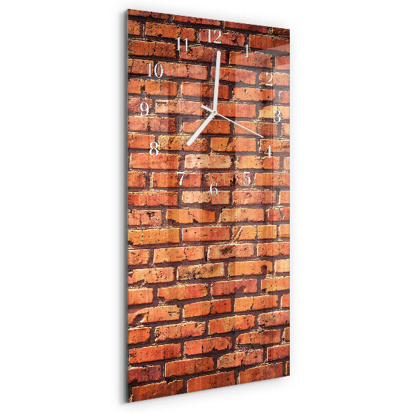 Reloj vertical Muro de ladrillo