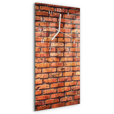 Reloj vertical Muro de ladrillo