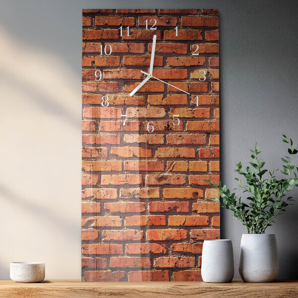 Reloj vertical Muro de ladrillo