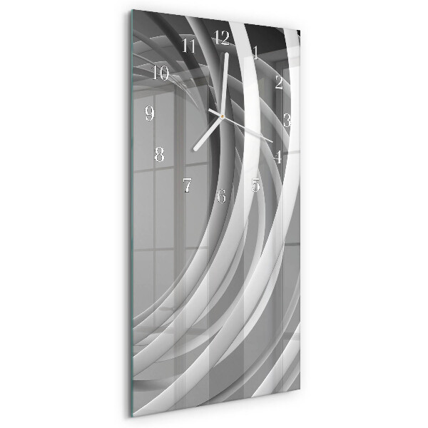 Reloj vertical Círculos abstractos