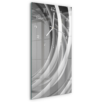 Reloj vertical Círculos abstractos