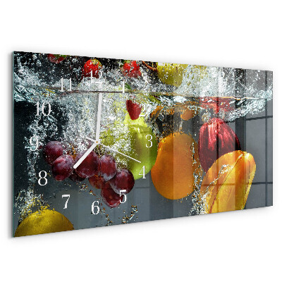 Reloj horizontal Fruta