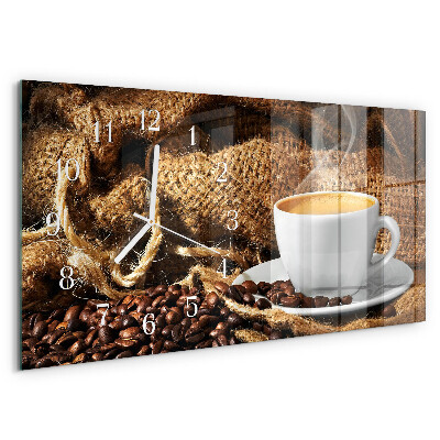 Reloj horizontal Granos De Café