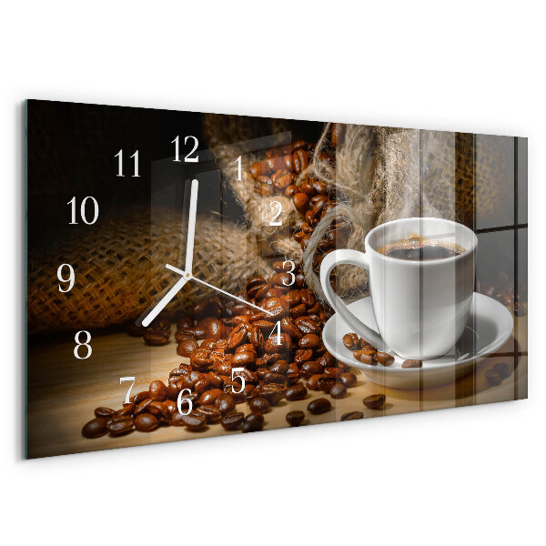 Reloj horizontal Café