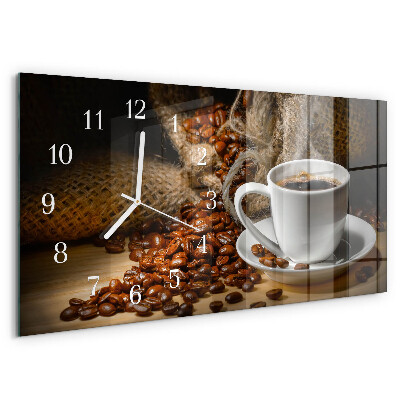 Reloj horizontal Café