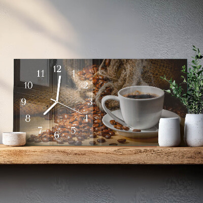 Reloj horizontal Café