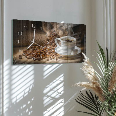 Reloj horizontal Café