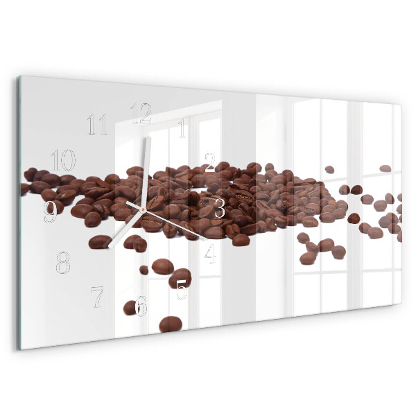 Reloj horizontal Granos De Café