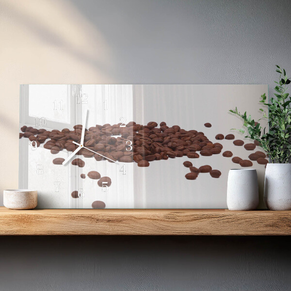 Reloj horizontal Granos De Café