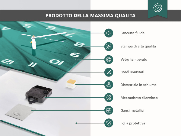 Reloj horizontal Granos De Café