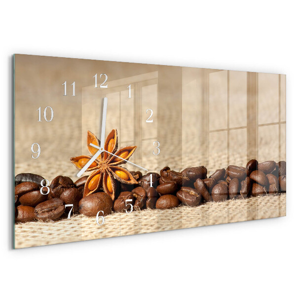 Reloj horizontal Granos De Café