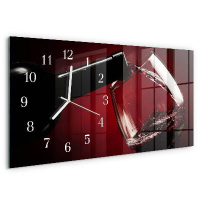 Reloj horizontal Copa De Vino