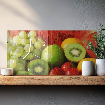 Reloj horizontal Fruta