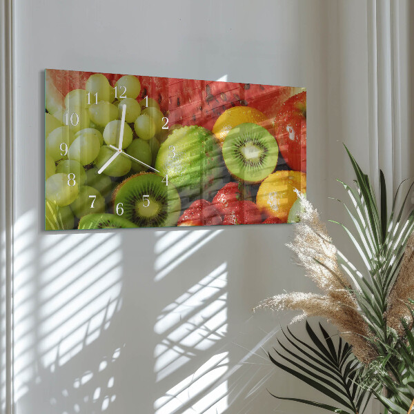 Reloj horizontal Fruta