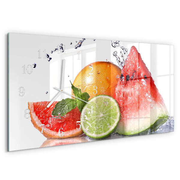 Reloj horizontal Fruta Jugosa