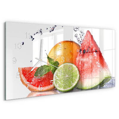 Reloj horizontal Fruta Jugosa