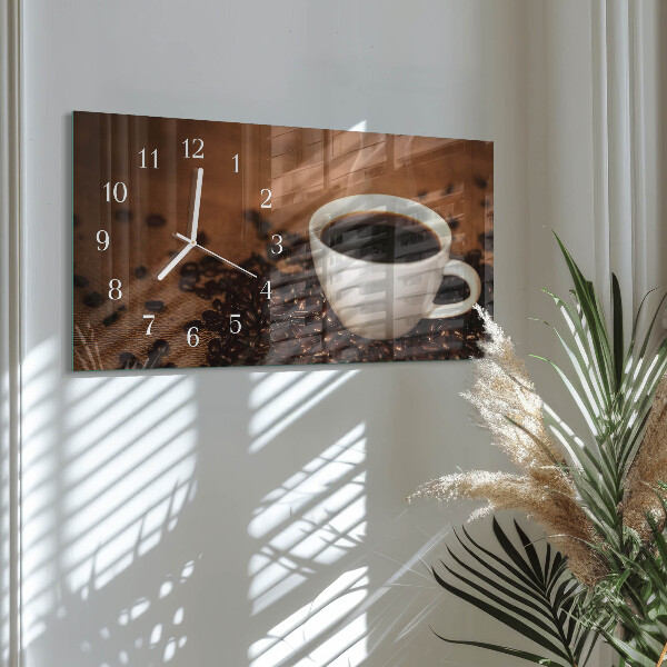 Reloj horizontal Café Caliente