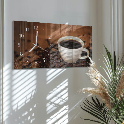 Reloj horizontal Café Caliente